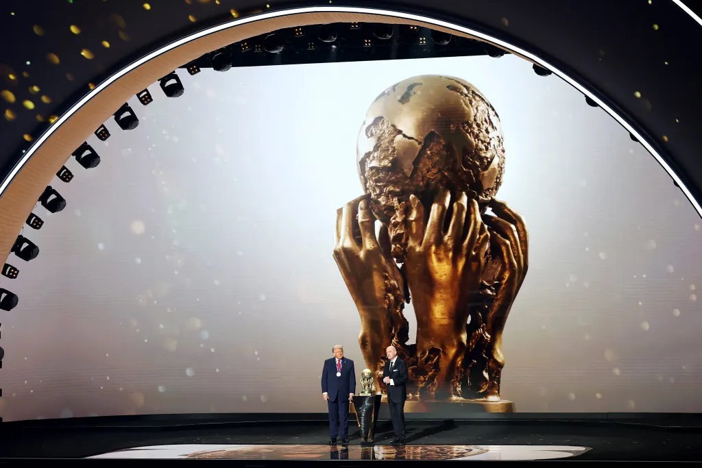 US President Donald Trump receives inaugural FIFA Peace Prize 2025 